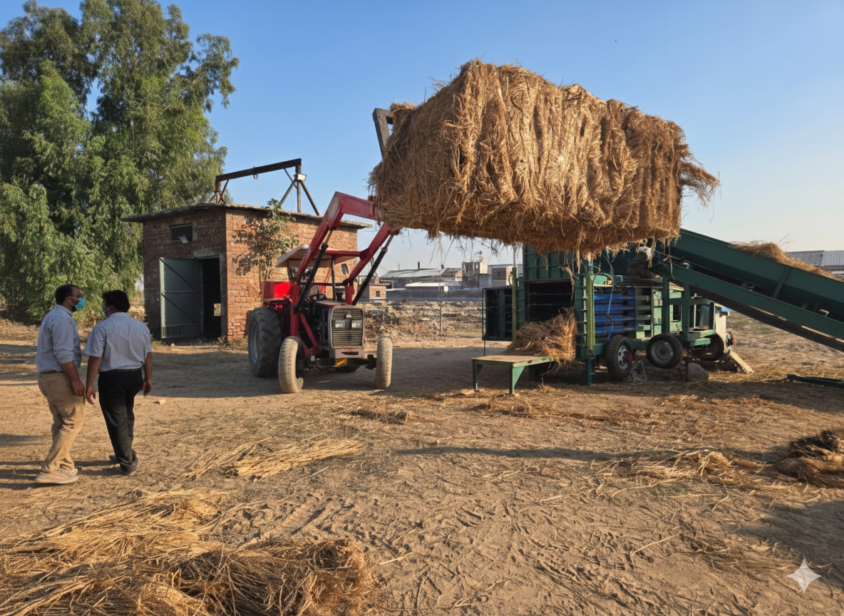 Bale Preparation for Energy
